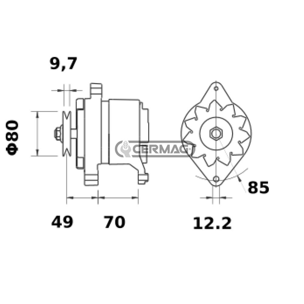 Alternatori per trattori