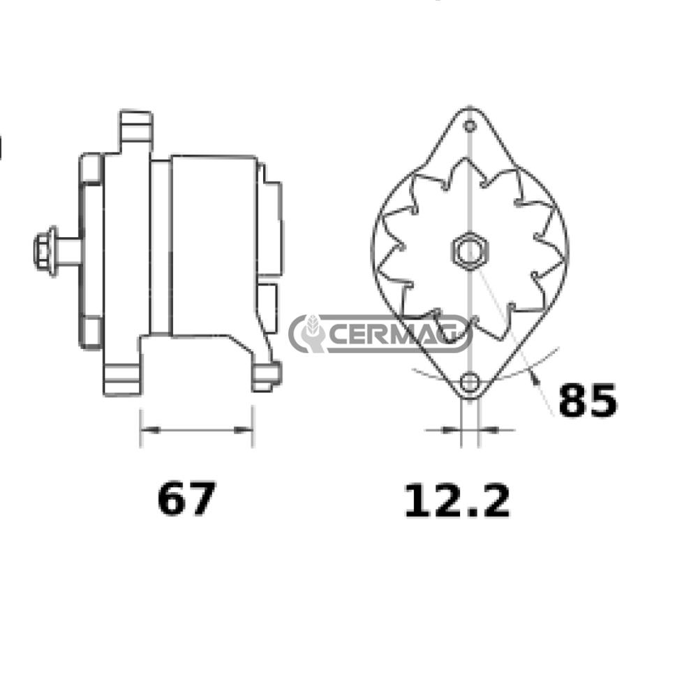 Alternatori per trattori