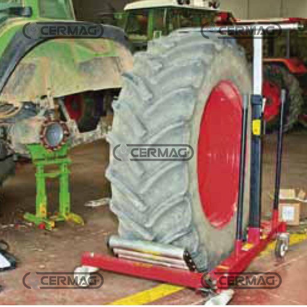Carrello porta ruote agricole