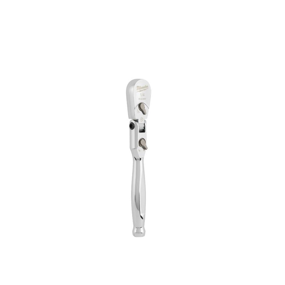 Cricchetto con testa snodata da 1/4˝