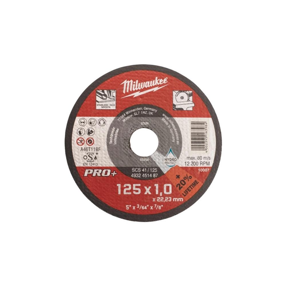 Dischi da taglio sottili PRO+ SCS 41 / 125 x 1 x 22 mm - 1 pc