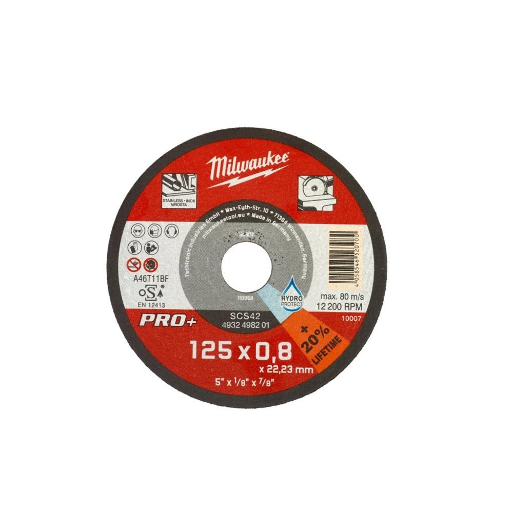 Dischi da taglio sottili PRO+SCS 42 / 125 x 0.8x 22 mm - 1 pc