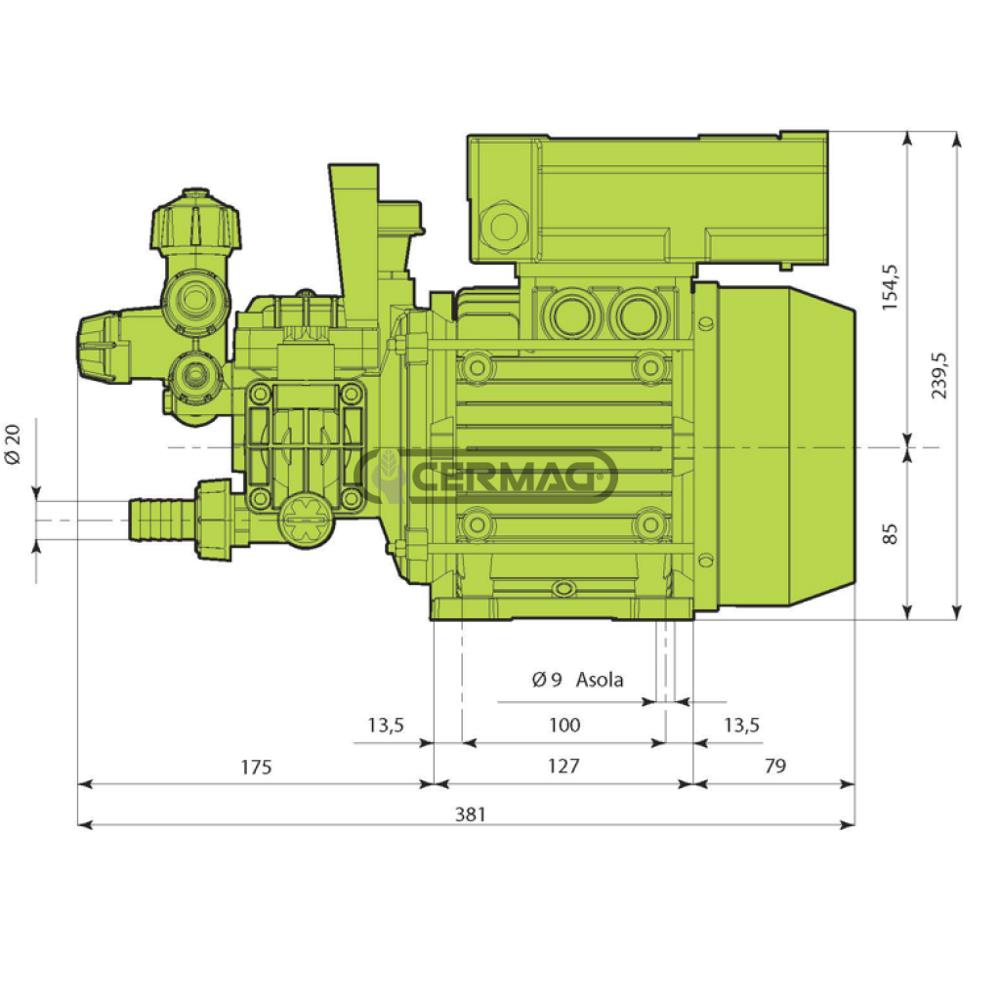 Elettropompa a 2 membrane