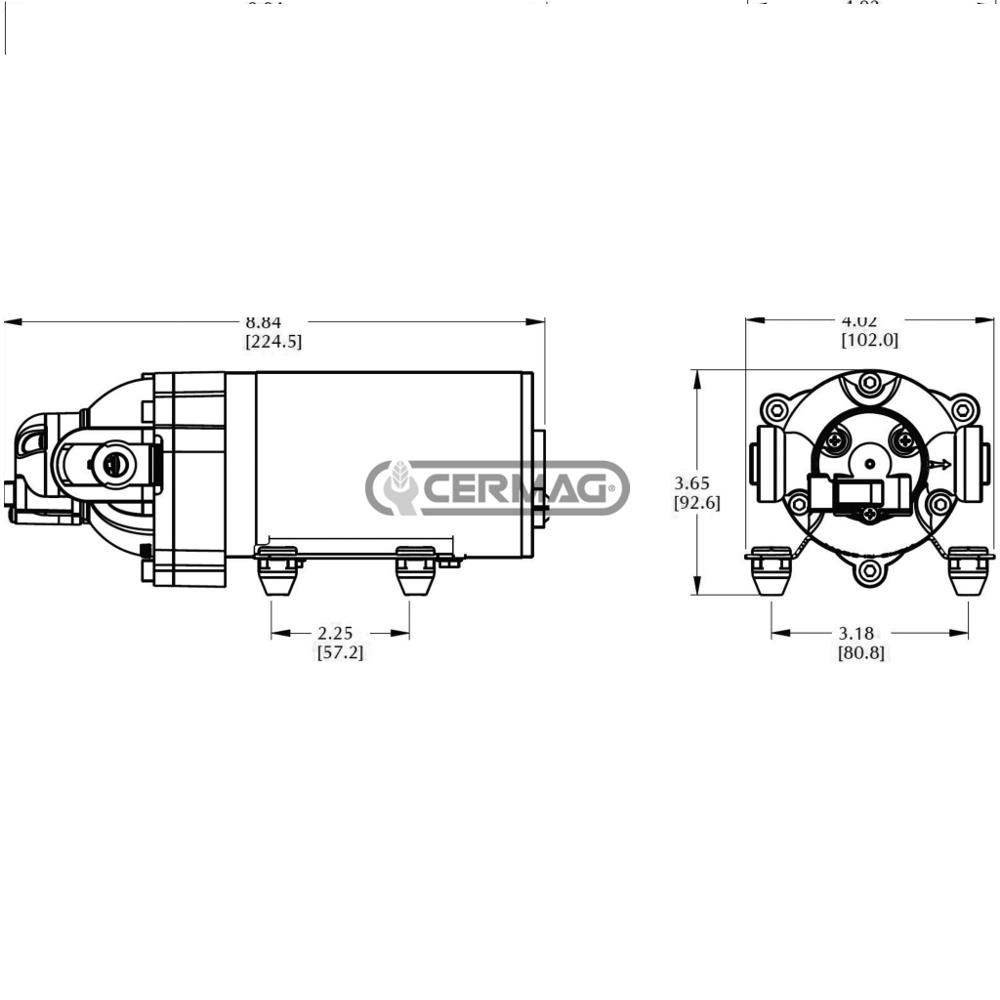 Elettropompa a membrana 5,7 l