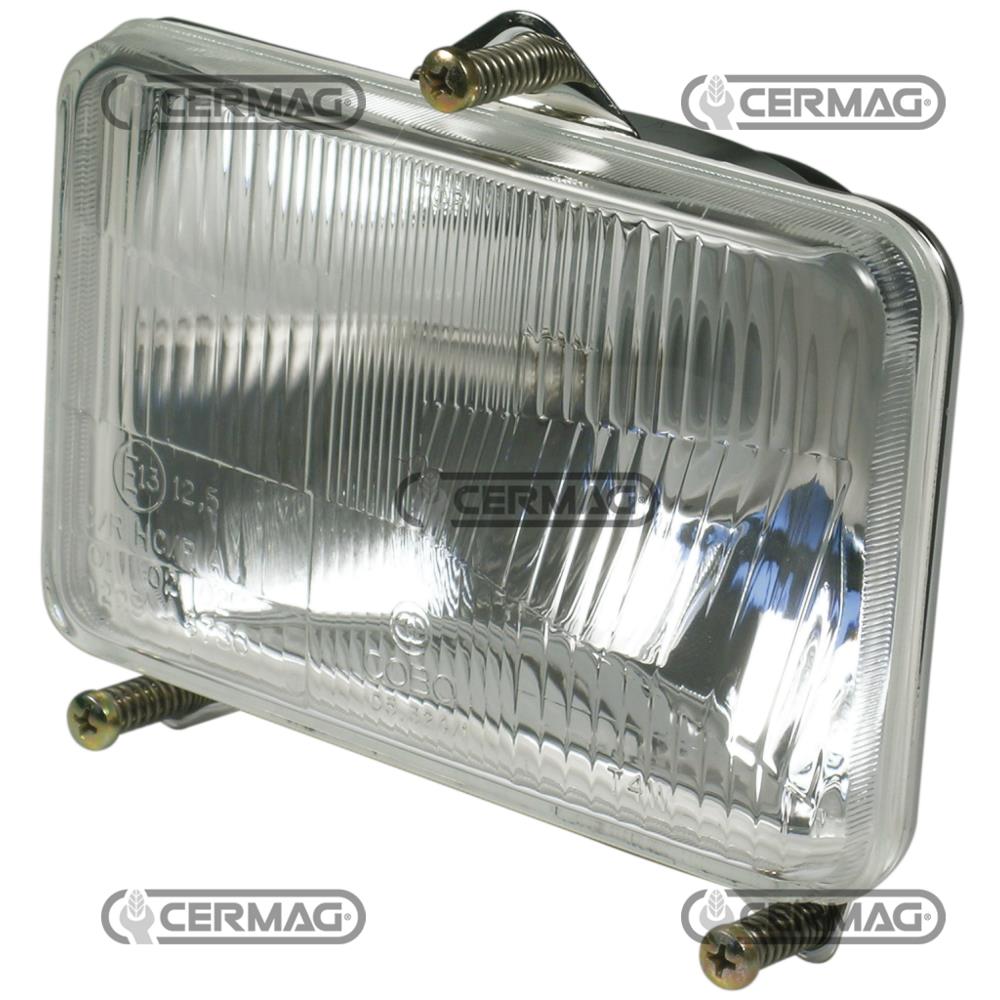 Fanale anteriore a 2 luci ad incasso