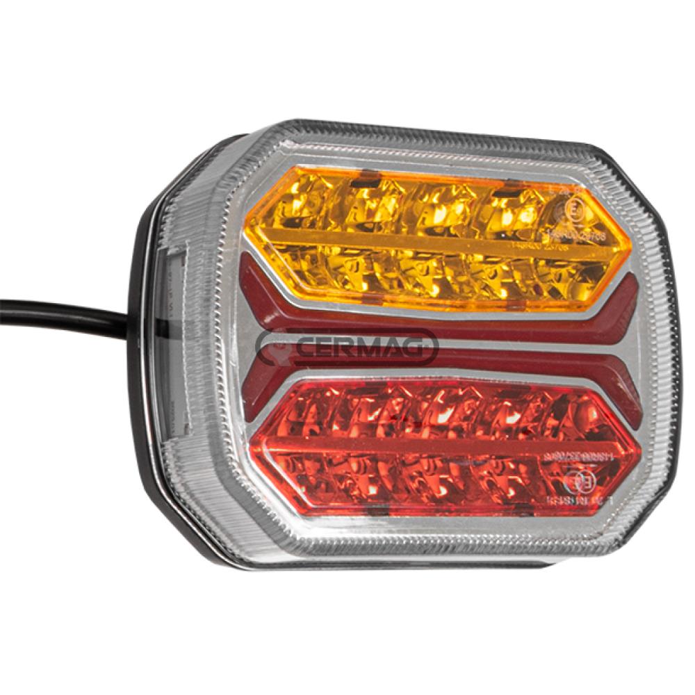 Fanale posteriore dinamico destro a Led