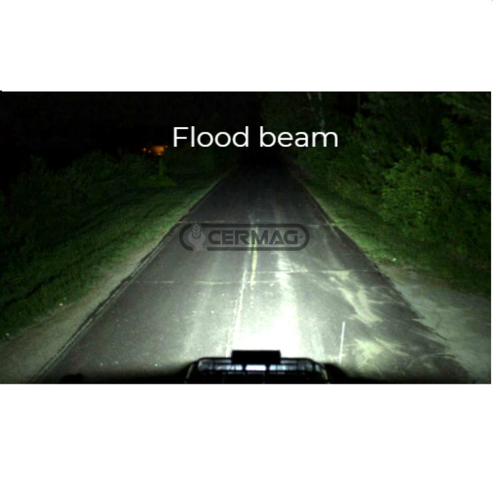 Faro con staffa orientabile