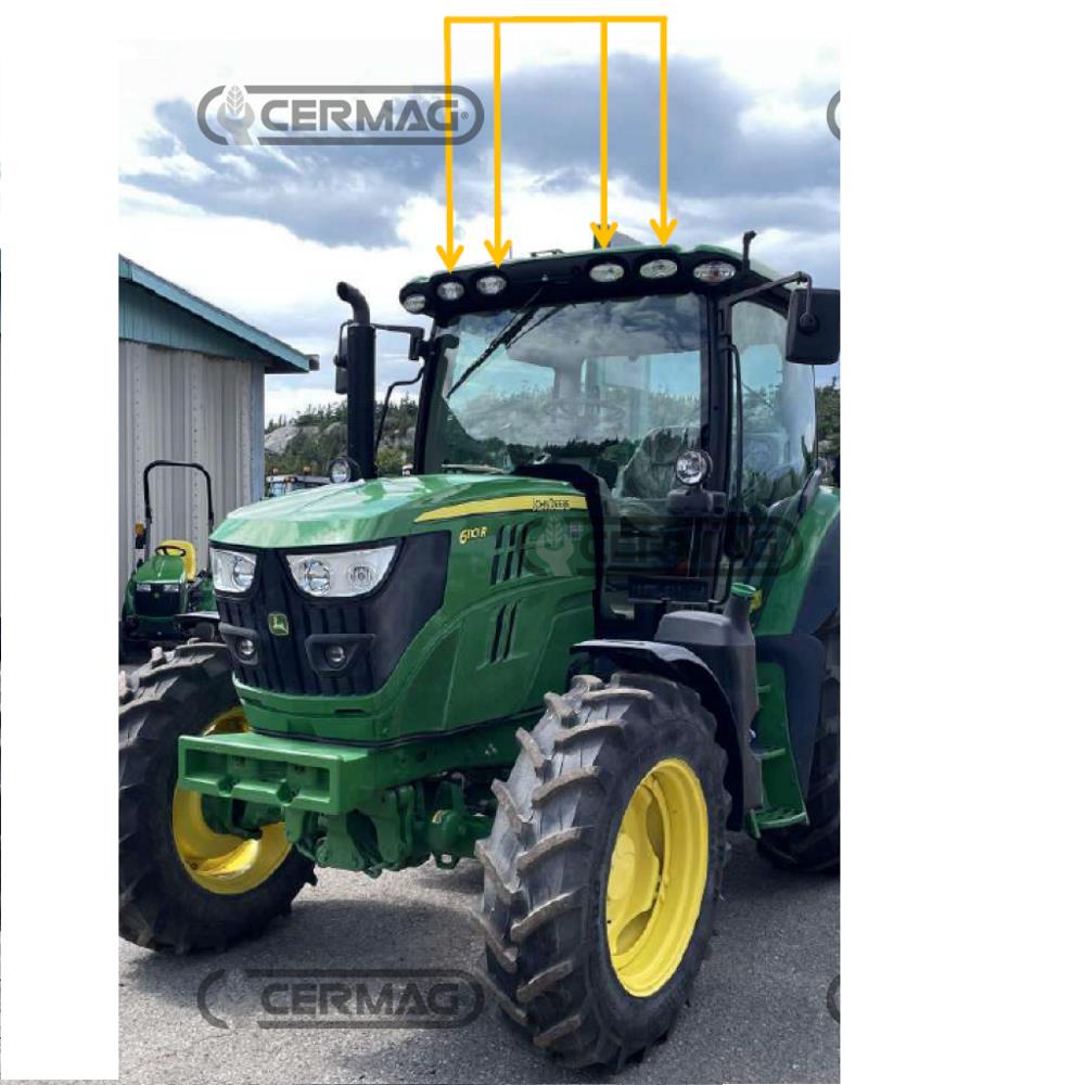 Faro da lavoro a 6 led