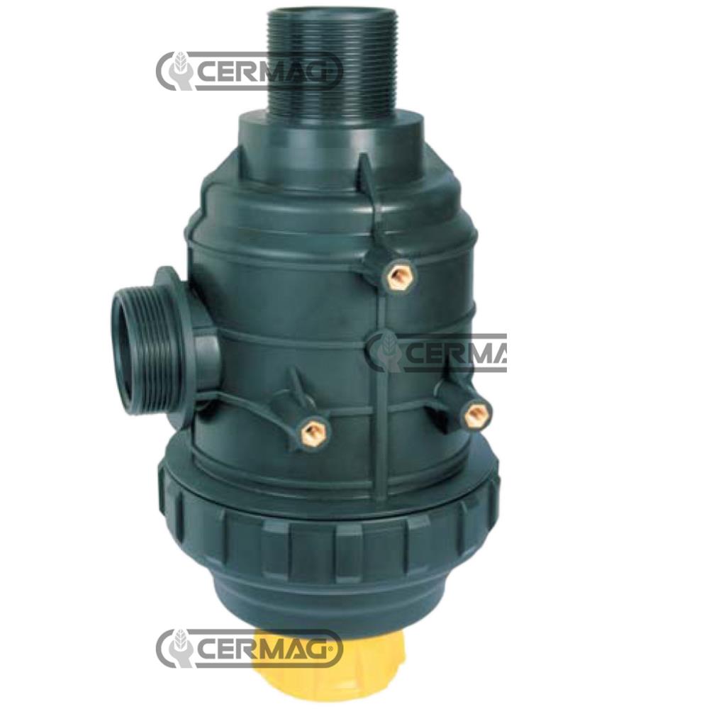 Filtro aspirazione con valvola 220l 32M.