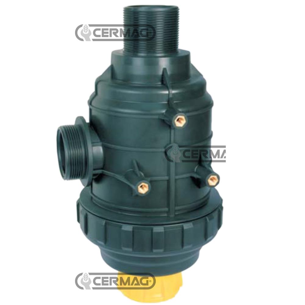 Filtro aspirazione con valvola 220l 50M.