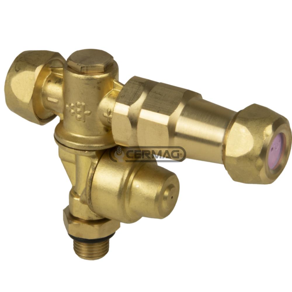 Getto per atomizzatore regolabile con antigoccia completo