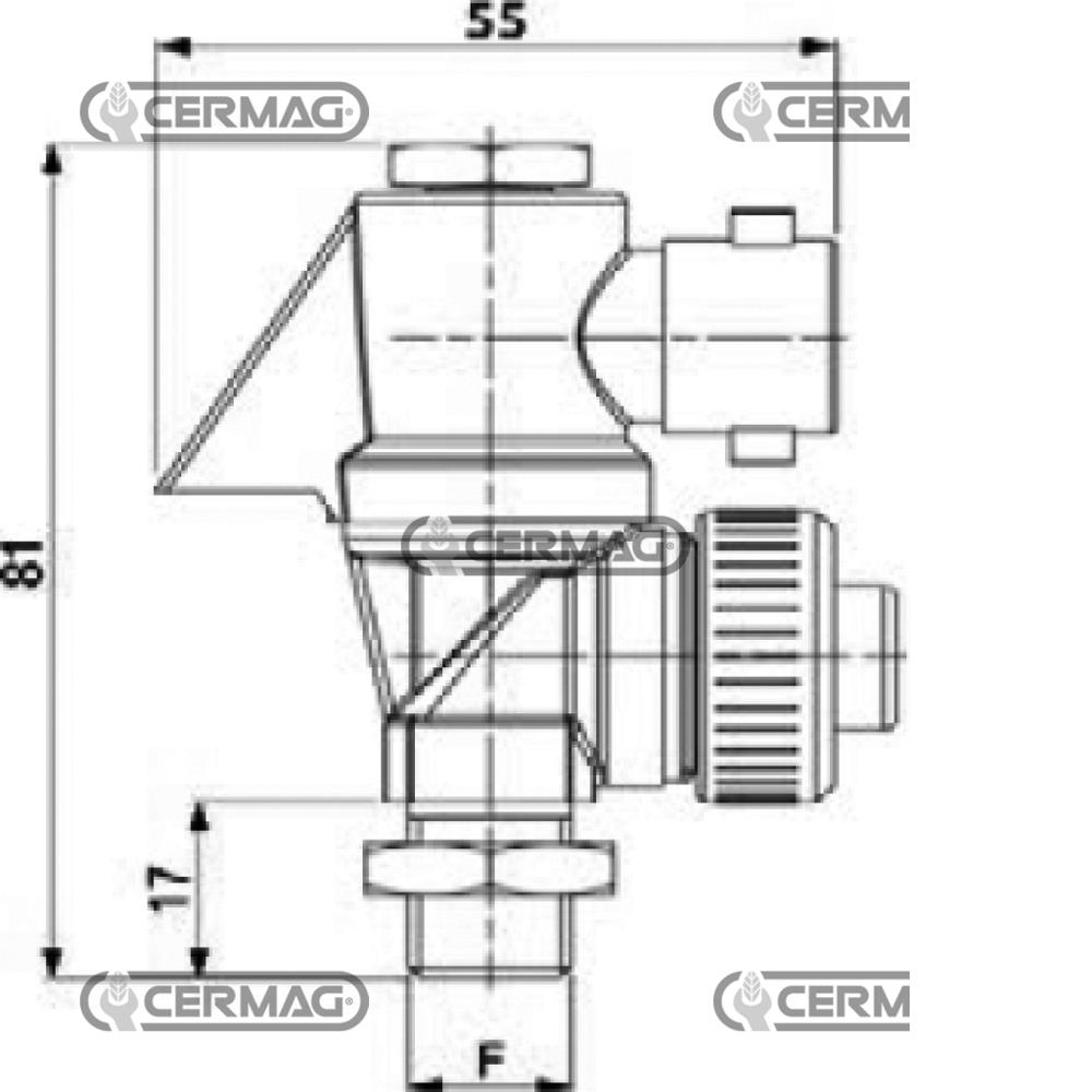 Getto regolabile con attacco rapido