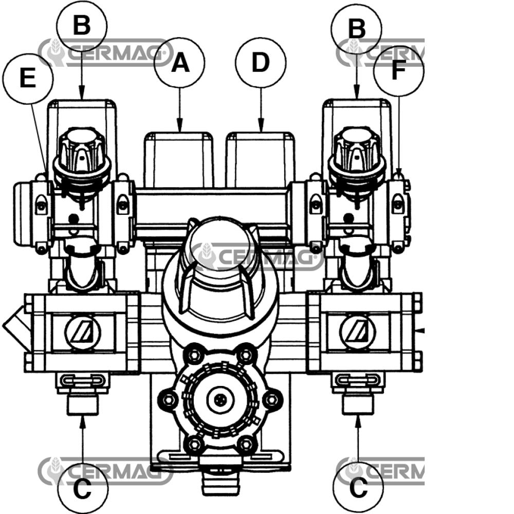 Gruppo atomizzatore 2 vie