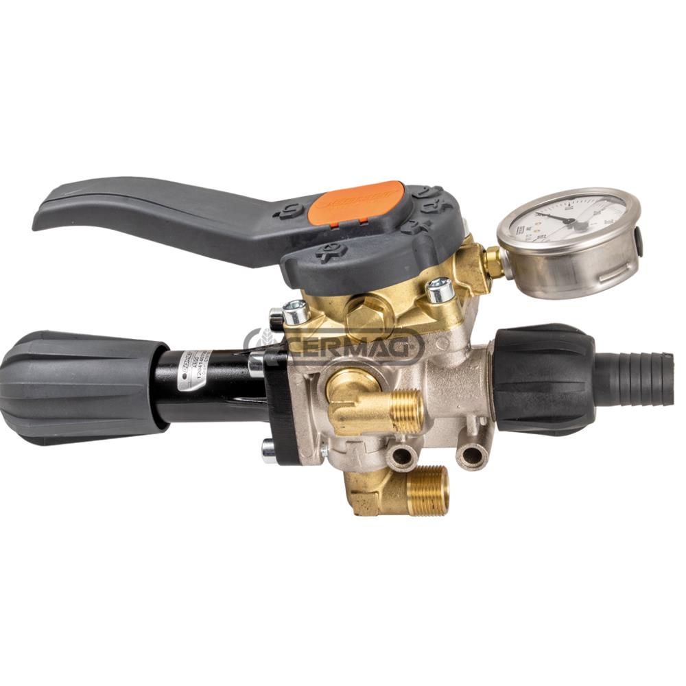 Gruppo di comando 180lt alluminio e ottone