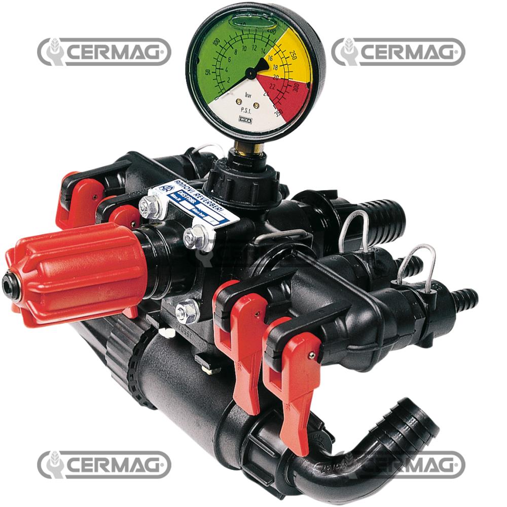 Gruppo di comando a distanza con filtro