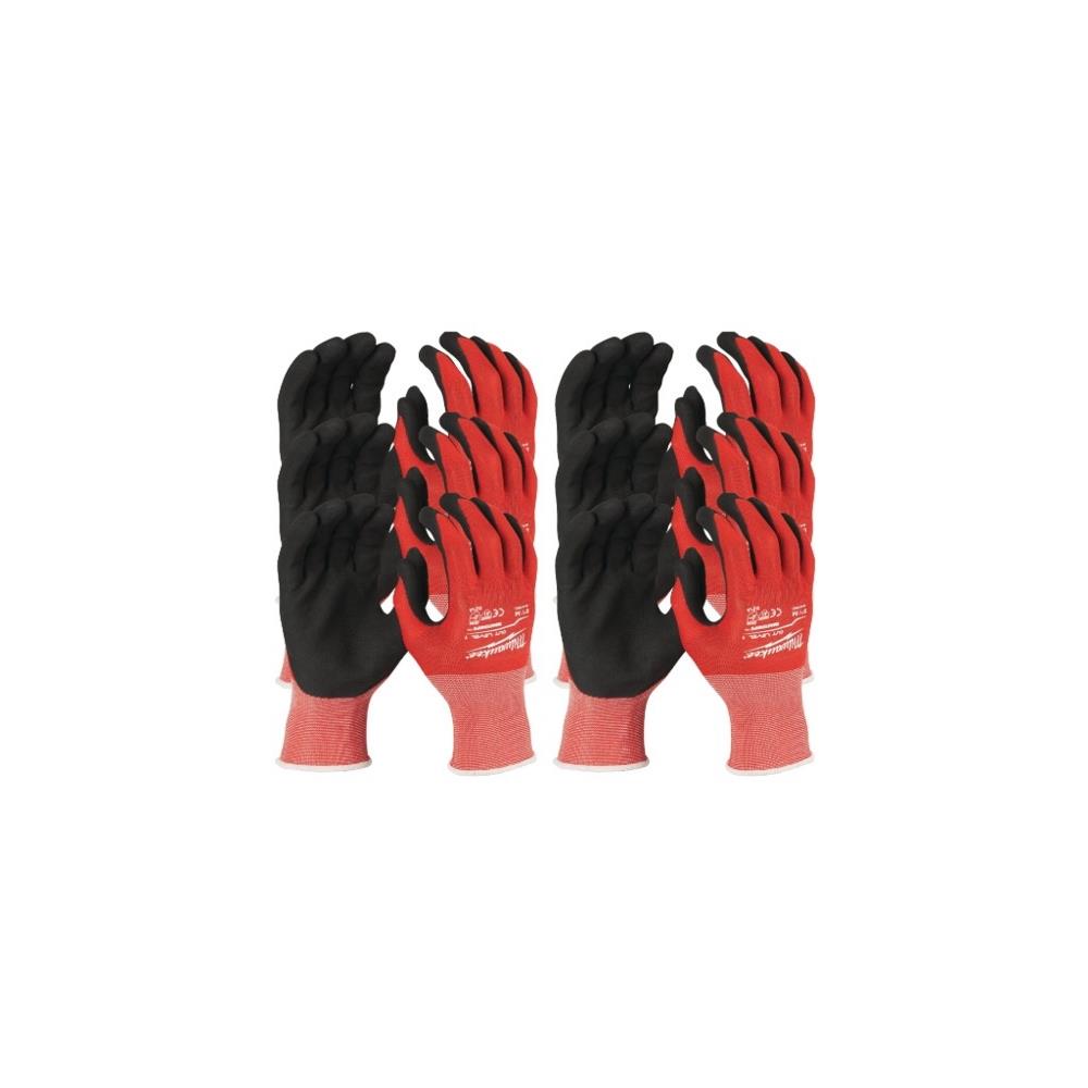 Guanti spalmati in nitrile Cat. taglio A XL/10 12 paia