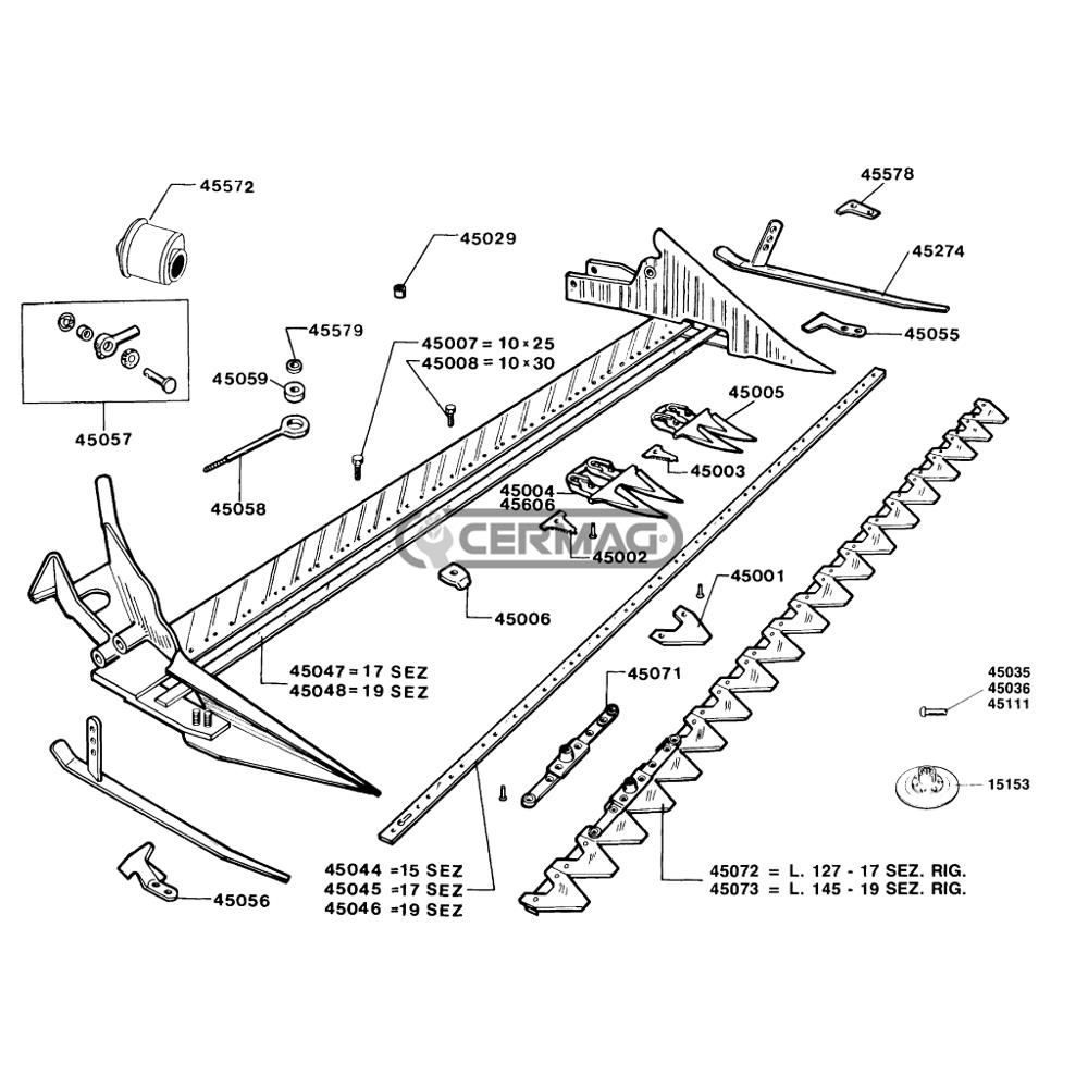 Lama motofalciatrice