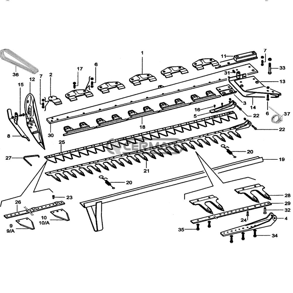 Lama motofalciatrice