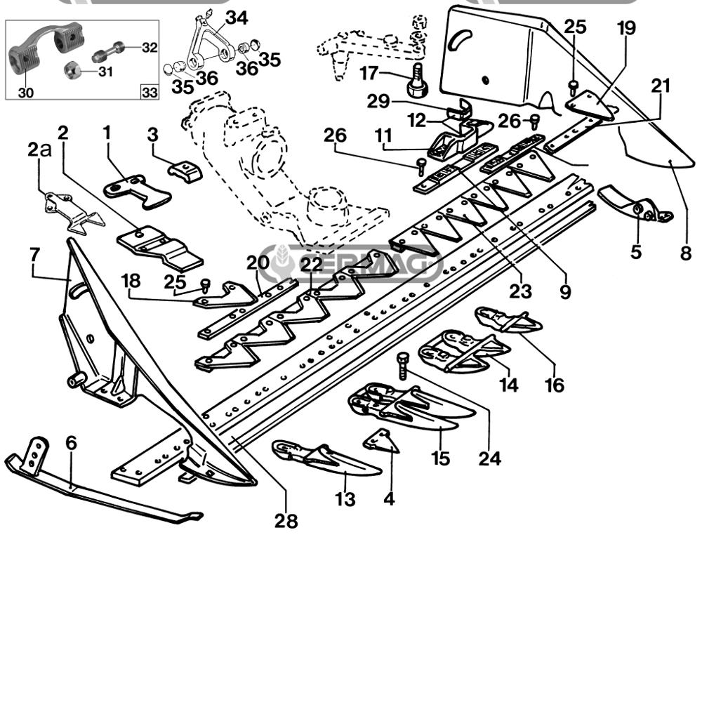 Lama motofalciatrice