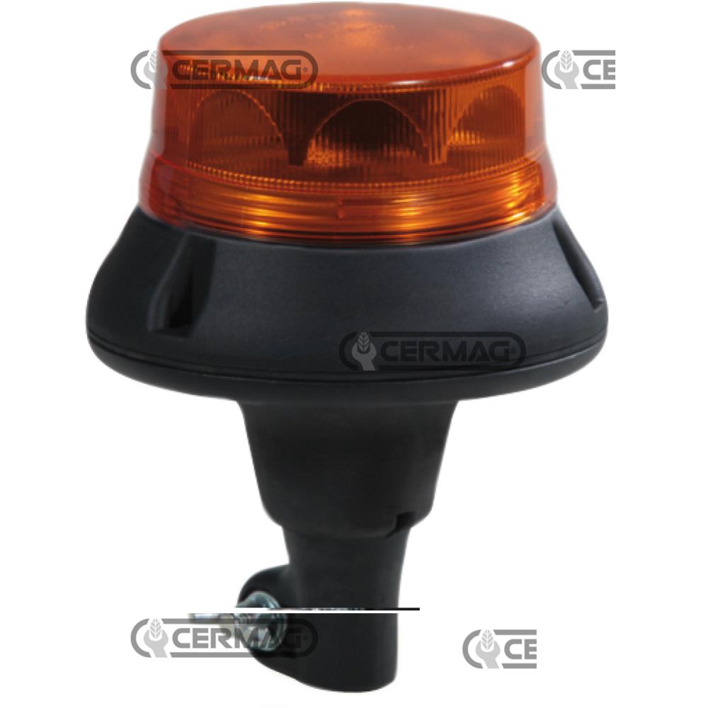 Lampada rotante a led 12/24V ad asta flessibile Cobo