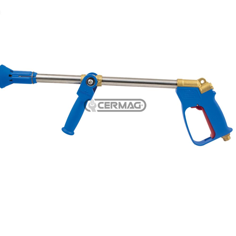 Lancia a mitra con ugello a rosa