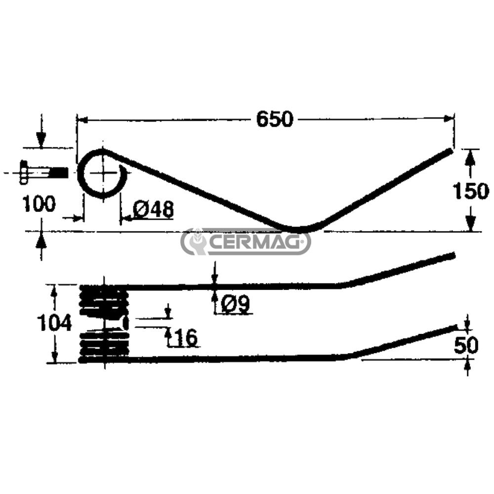 Molla per giroandanatori
