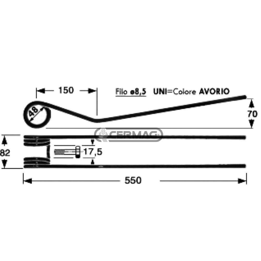Molla per giroandanatori
