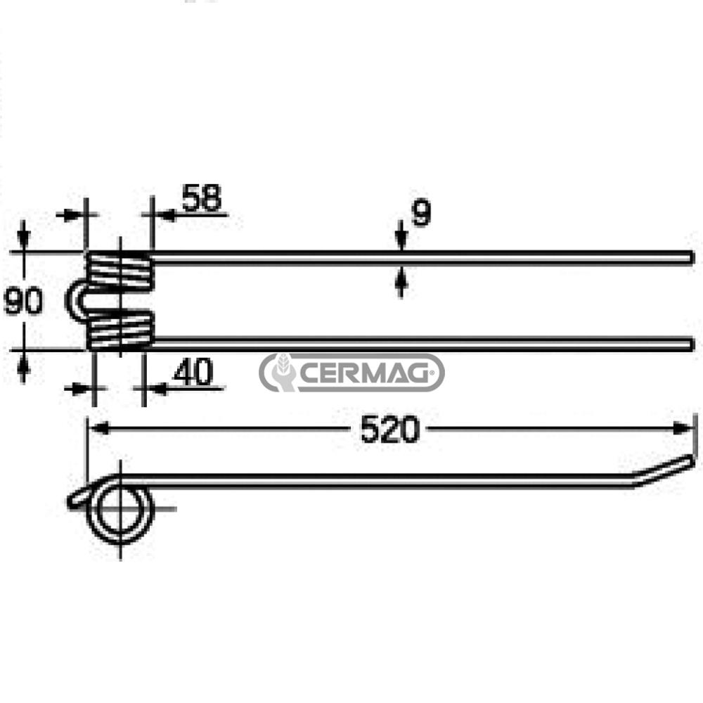 Molla per giroandanatori
