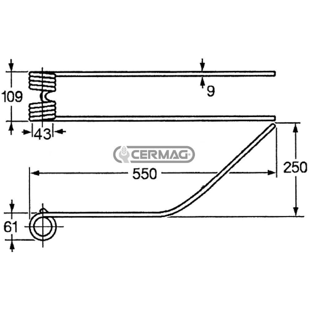 Molla per giroandanatori