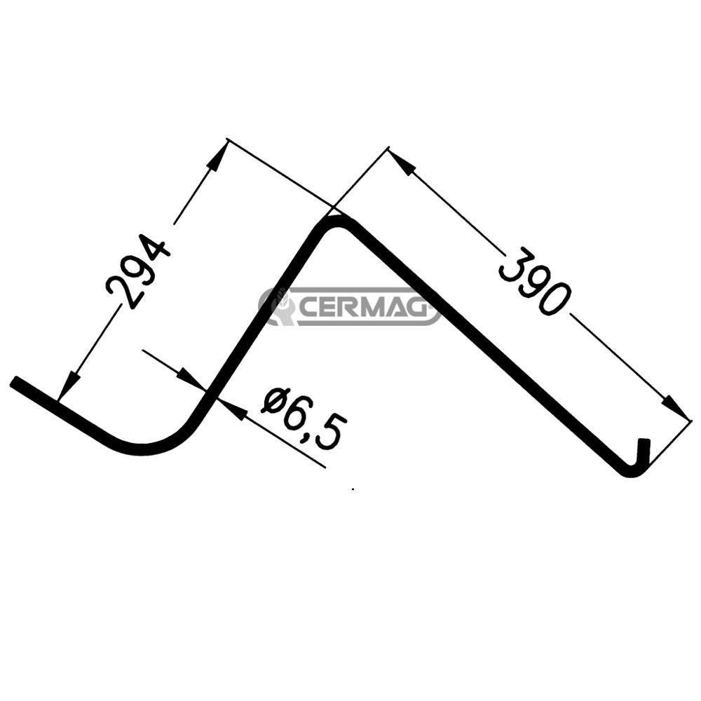 Molla per ranghinatore