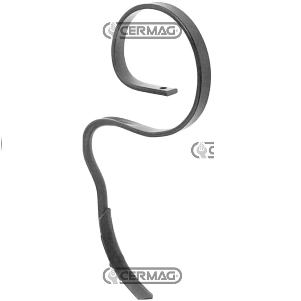 Molla per vibrocoltivatori con vomere