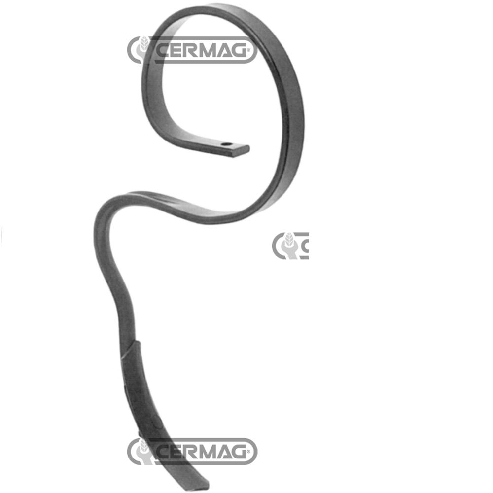 Molla per vibrocoltivatori senza vomere