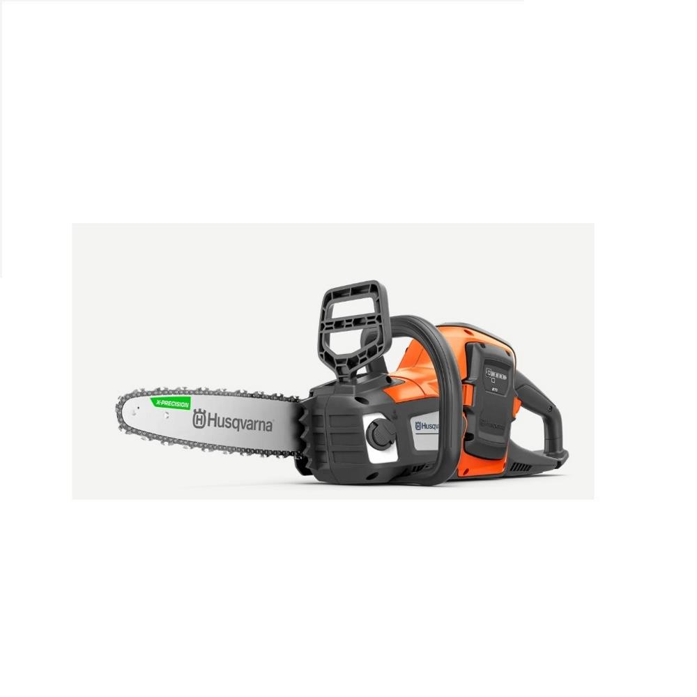 Motosega Husqvarna 215i con batteria e caricabatterie