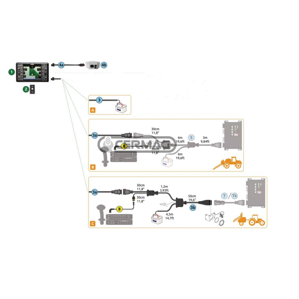  Navigatore satellitare BRAVO 400S
