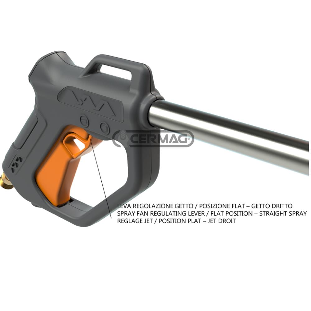 Pistola per irrorazione modello SIRIO REVO