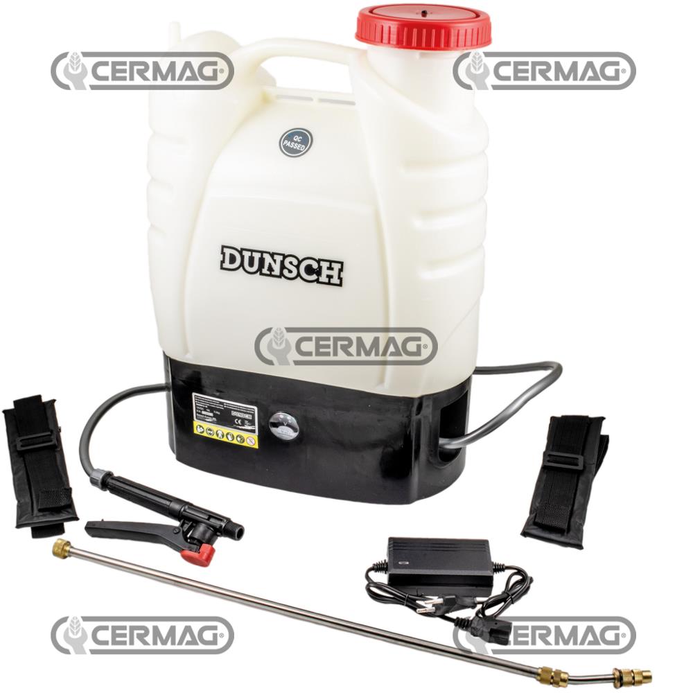 Pompa a spalla in materiale termoplastico a batteria