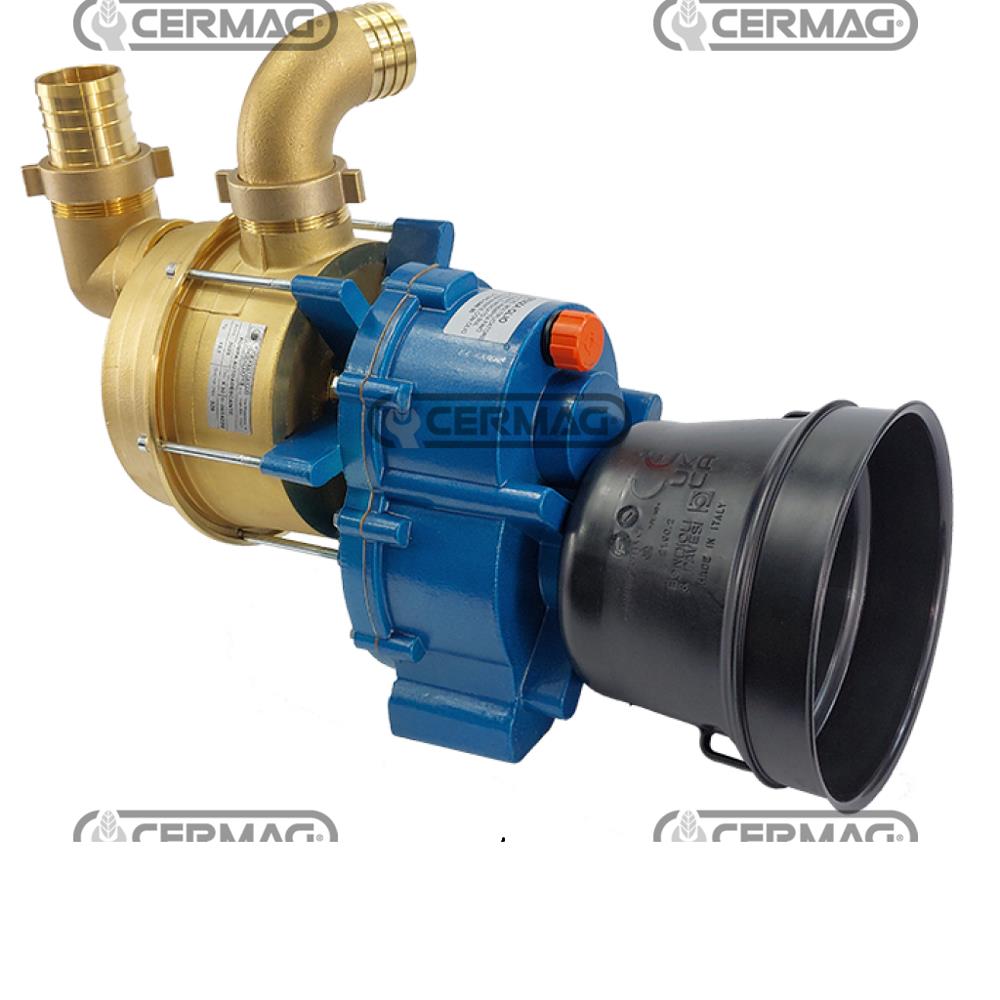 Pompa autoadescante con moltiplicatore