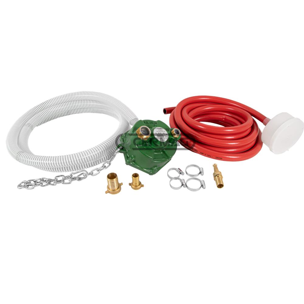 Pompa per lavaggio completa di corredo