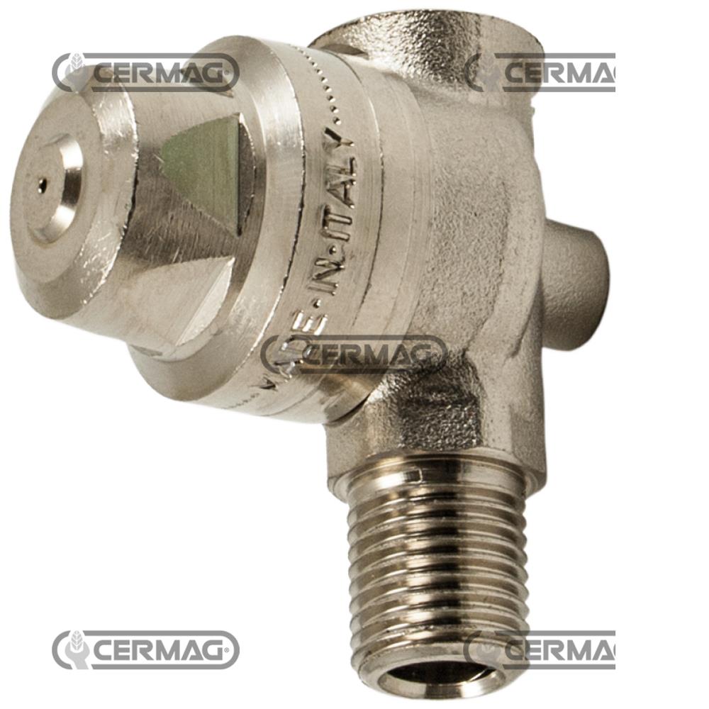 Portagetto con antigoccia M-F 1/4'' 