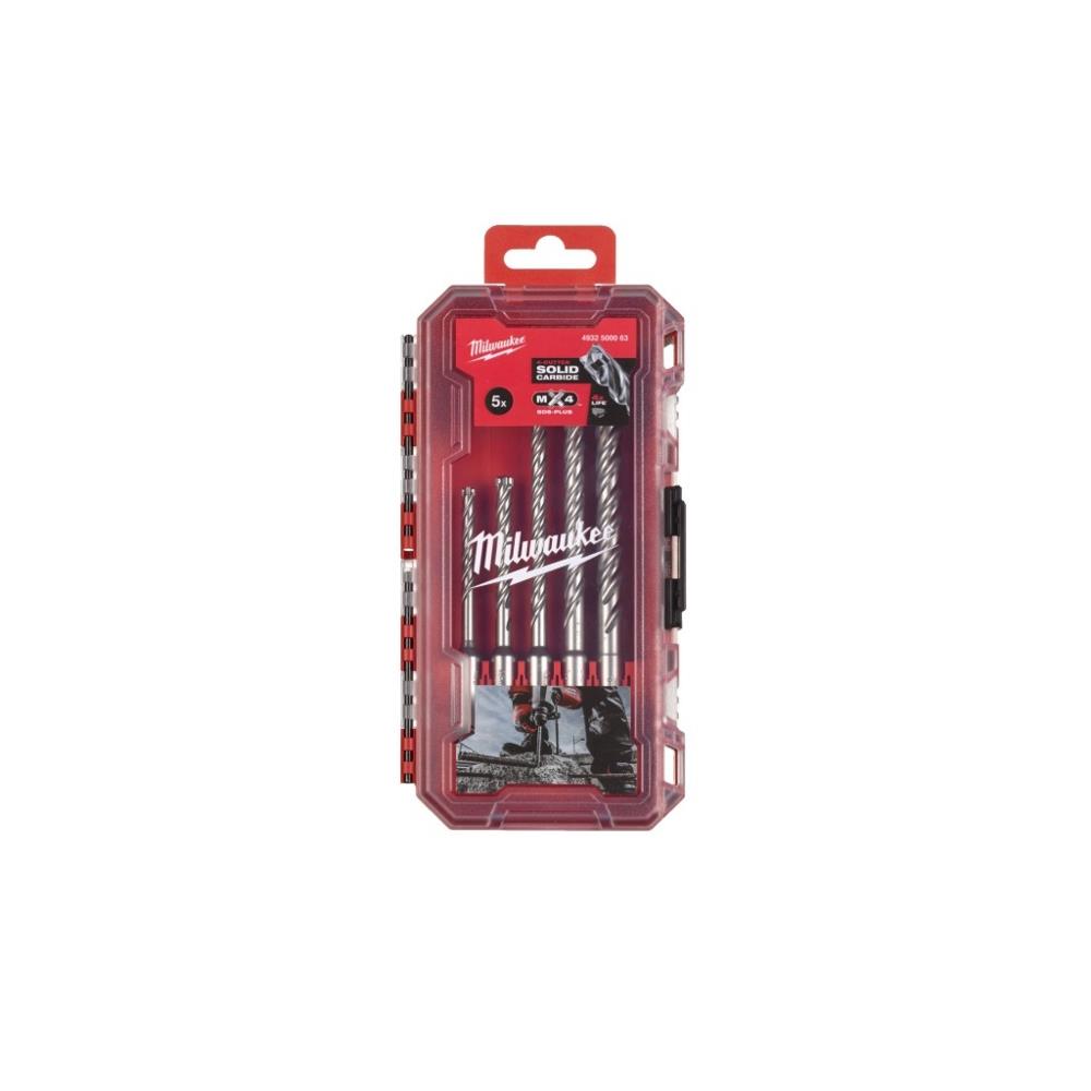 Punte SDS-Plus MX4 NG Set - 1 - 5 pc