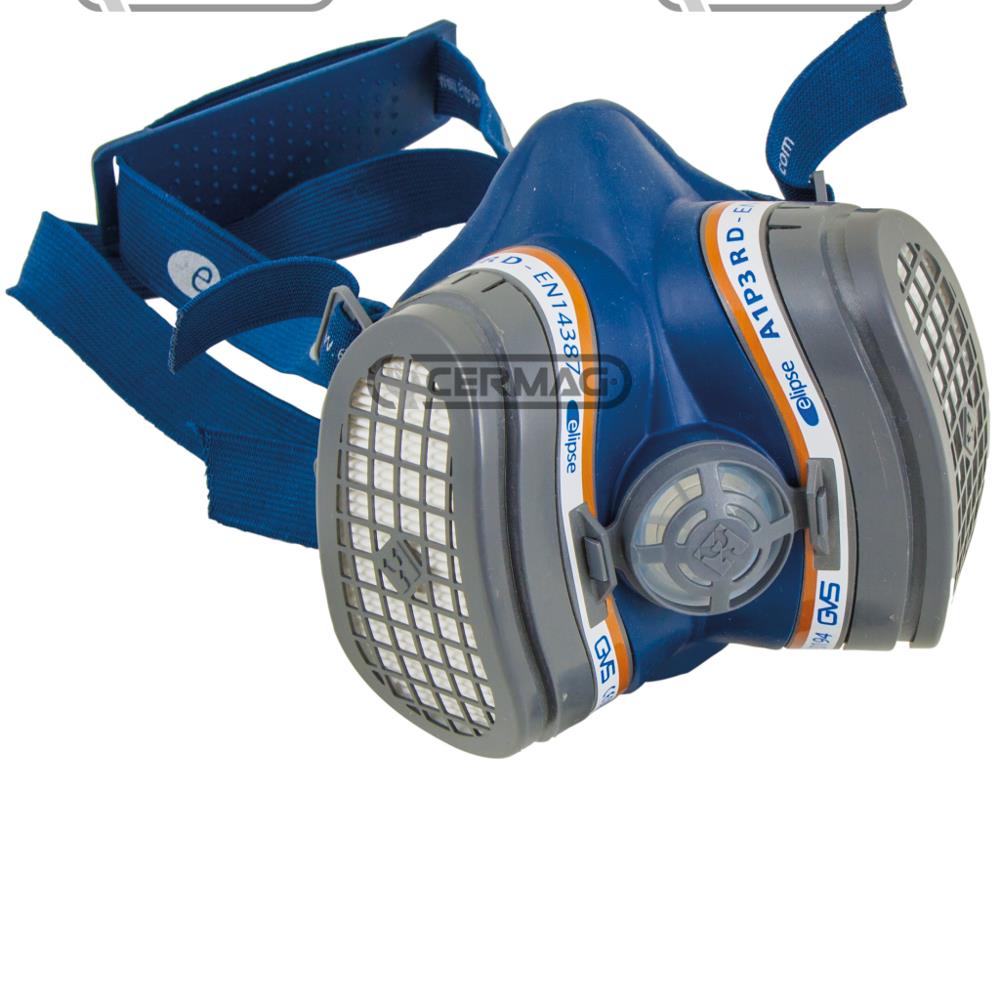 Semimaschera elipse con filtri A1P3