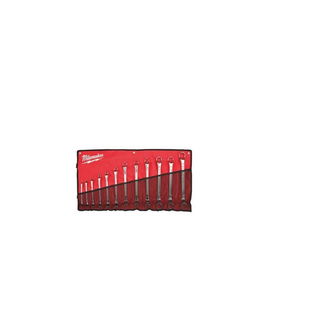 Set chiavi poligonali doppie curve 12pz
