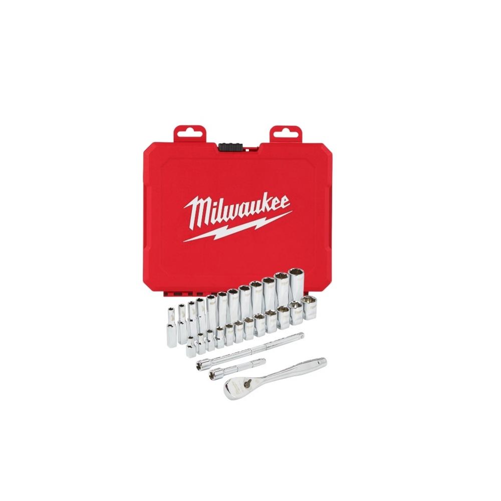Set di cricchetto e bussole 28PZ 1/4