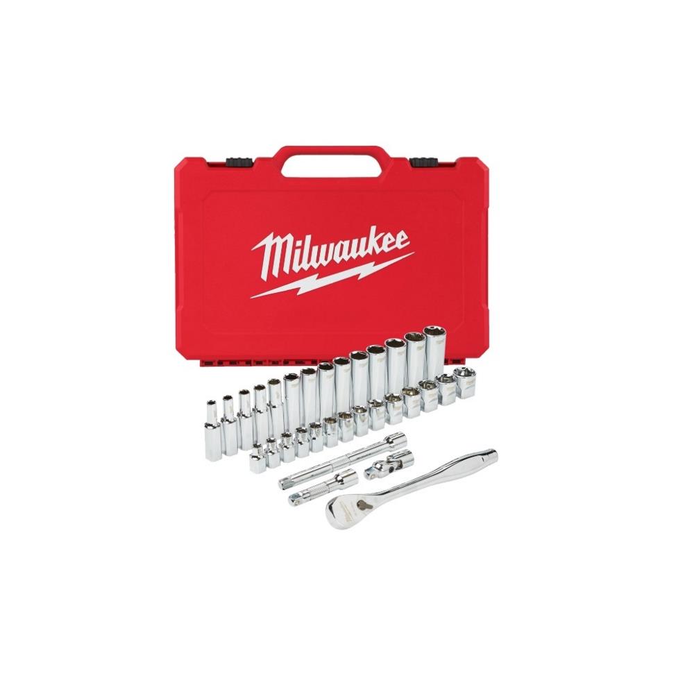 Set di cricchetto e bussole 3/8 32PZ