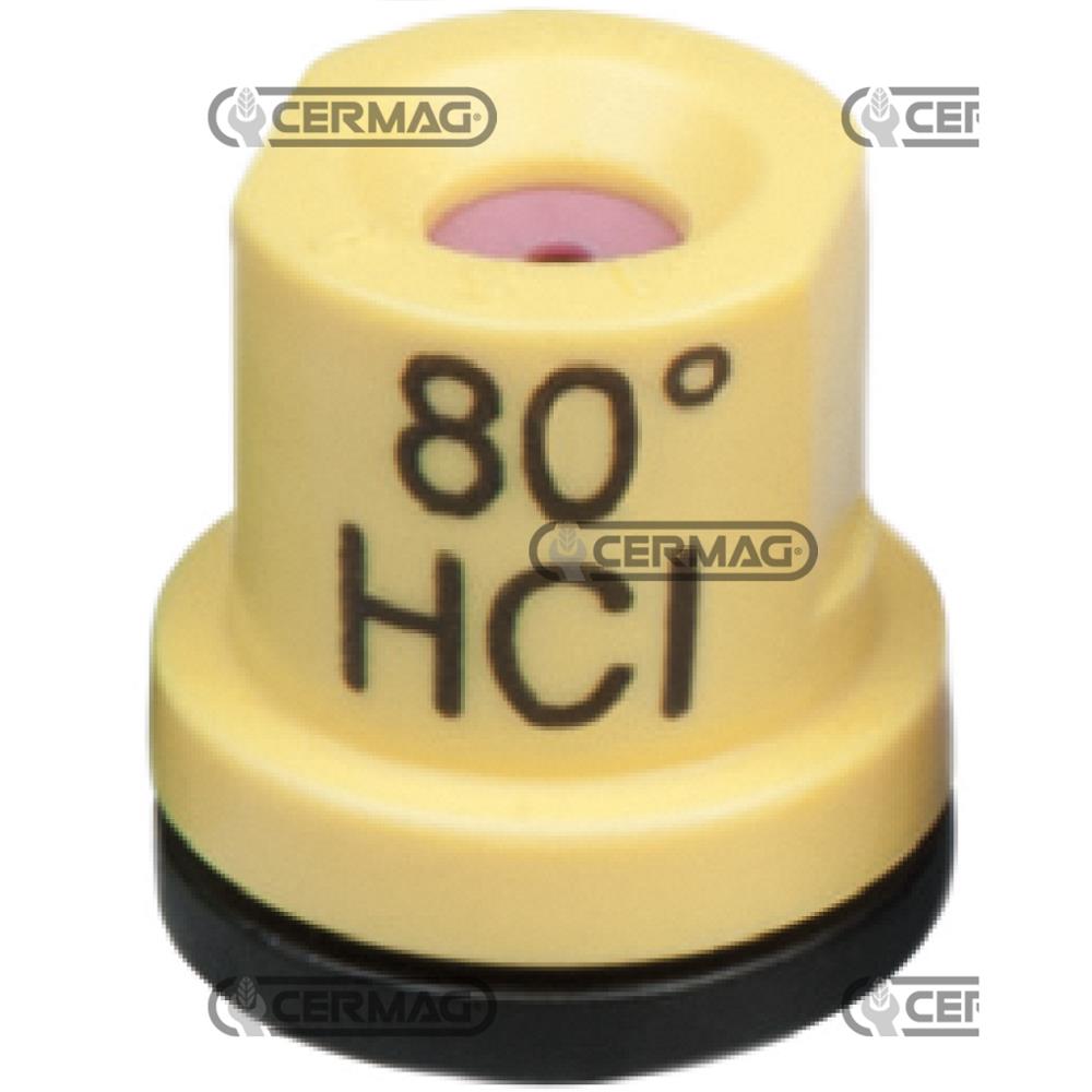 Ugello a cono vuoto ISO giallo