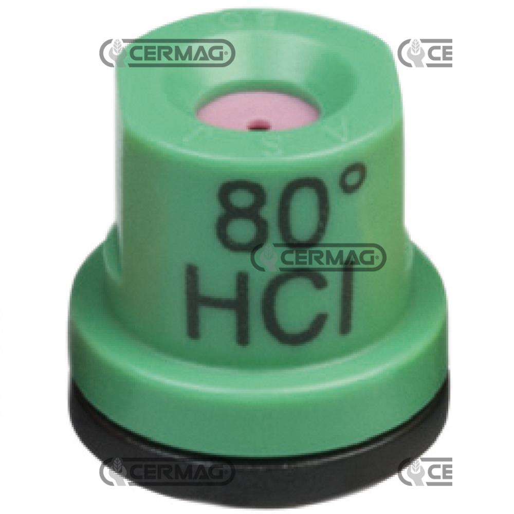 Ugello a cono vuoto ISO verde