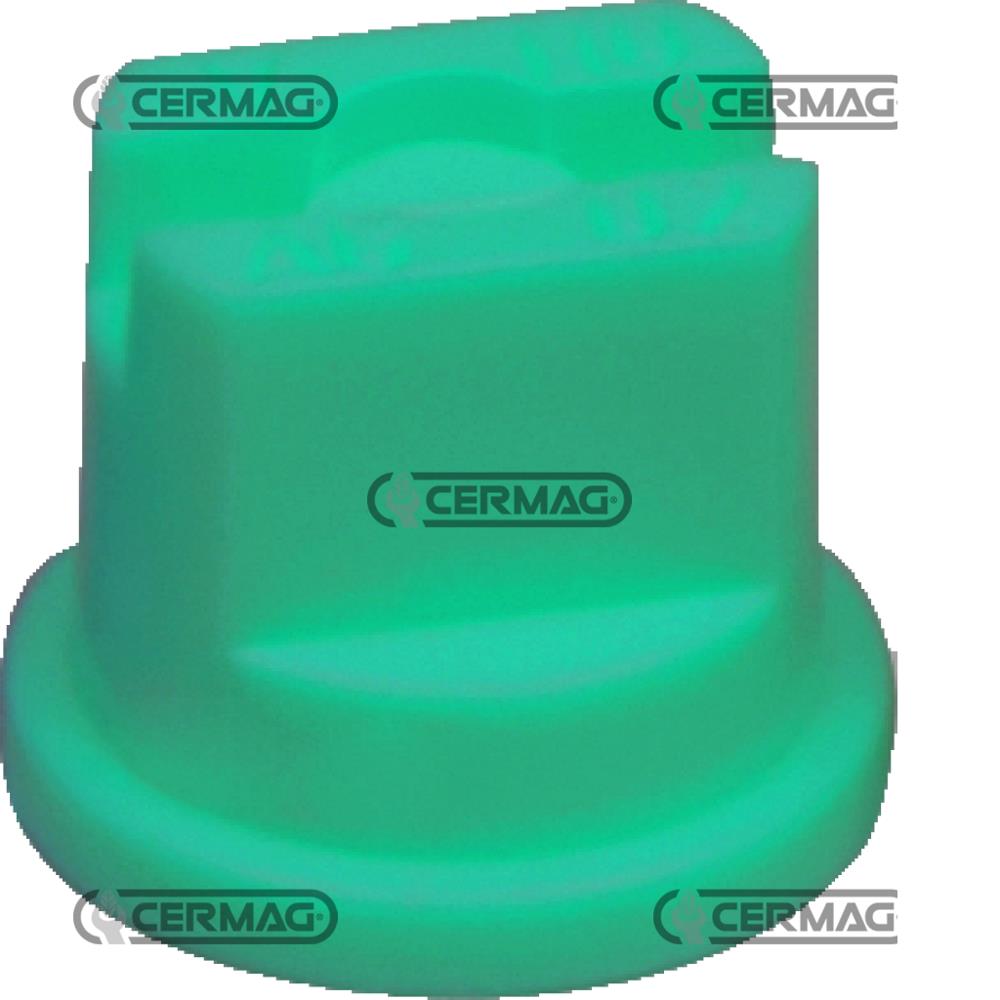 Ugello a ventaglio ISO verde chiaro