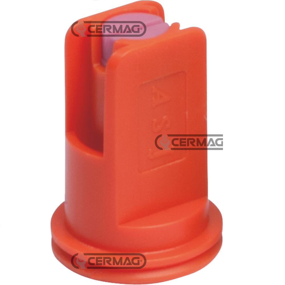 Ugello ad induzione d'aria ISO arancio