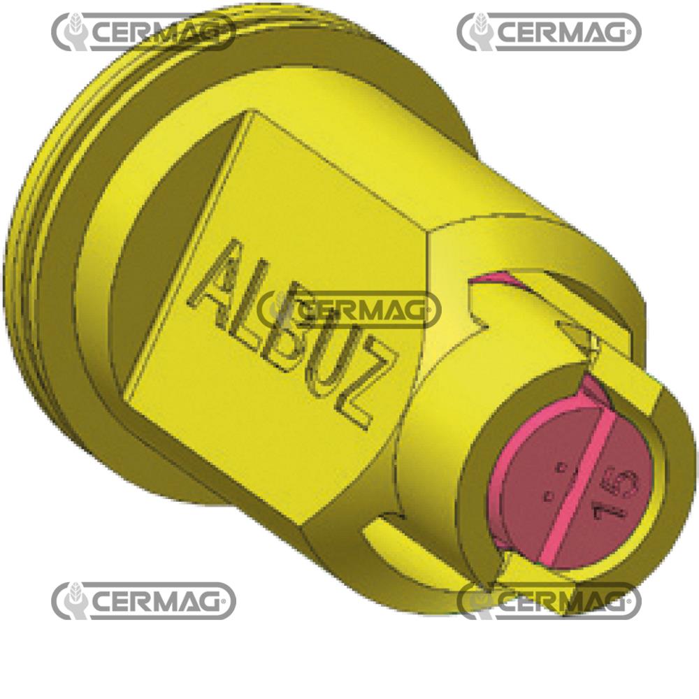 Ugello ad induzione d'aria ISO giallo 02