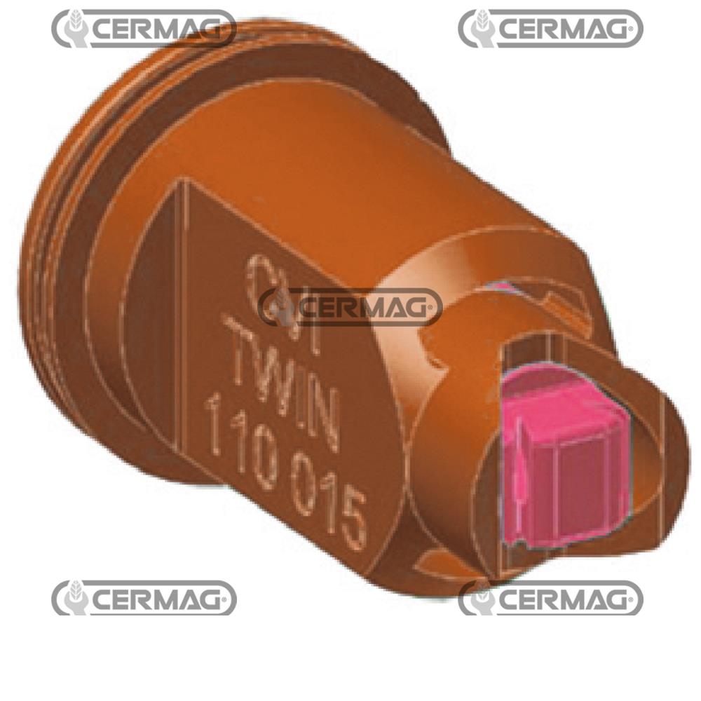 Ugello ad induzione d'aria ISO marrone 05
